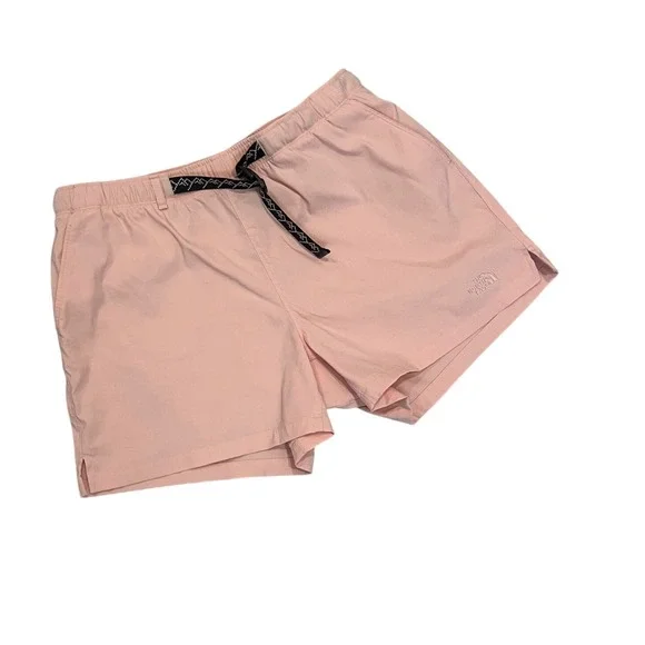 The north face women's large pink athletic hiking shorts - Picture 1 of 5